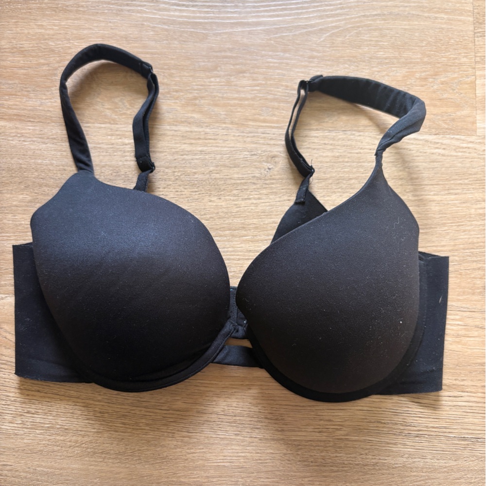 Auden Elegant Black Padded Bra
